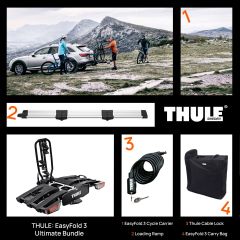 Thule EasyFold 3 Cycle Carrier Bundle