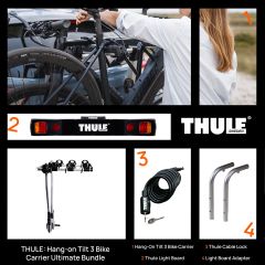 Thule Hang-On 3 Tilt Cycle Carrier Bundle