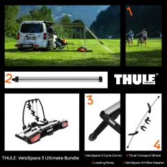 Thule VeloSpace 3 Cycle Carrier Bundle