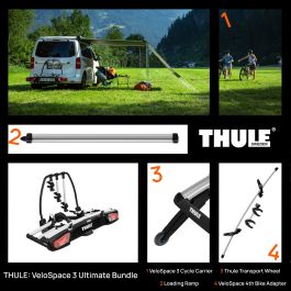 Thule Velospace XT Bundle Three Bike Carrier Bundle