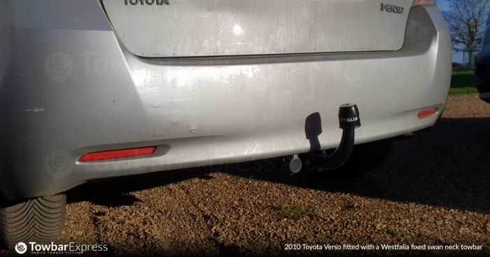 TOYOTA VERSO FIXED SWAN NECK TOWBAR VERSO R2