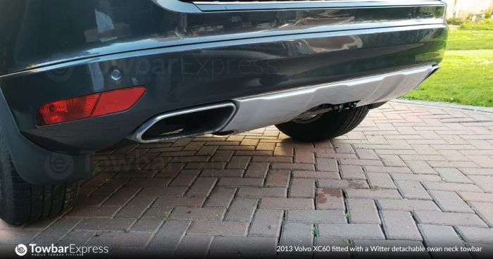VOLVO XC60 DETACHABLE SWAN NECK TOWBAR XC60 INC R DESIGN
