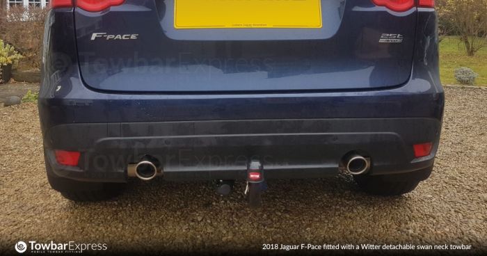Jaguar f pace detachable tow bar discount