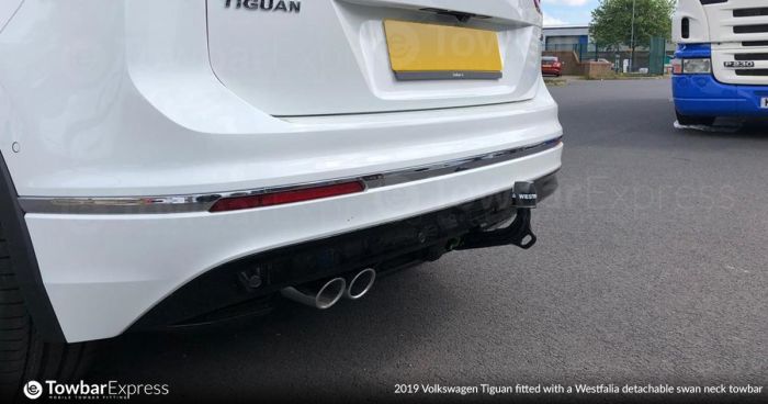 VOLKSWAGEN TIGUAN DETACHABLE SWAN NECK TOWBAR TIGUAN
