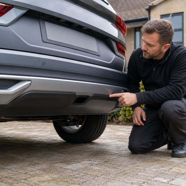 How Does the Bumper Cut Look When the Towbar Is Finished?