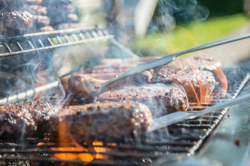 Steaks on a BBQ meal planning