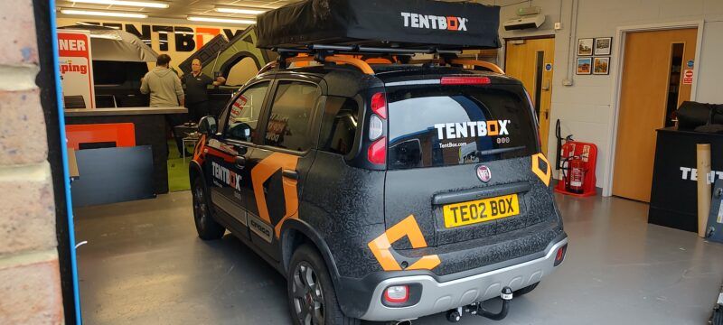 Towbar Tentbox